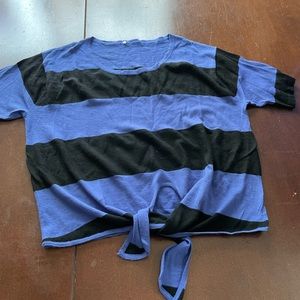 Boutique striped box sweater